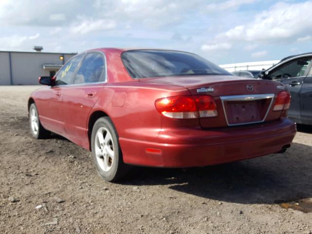 JM1TA221521723237 - 2002 MAZDA MILLENIA RED photo 3