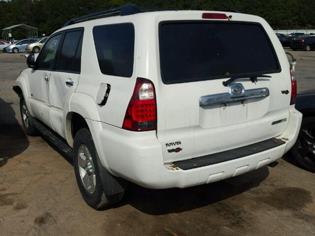 JTEZU14R89K023453 - 2009 TOYOTA 4RUNNER SR WHITE photo 3