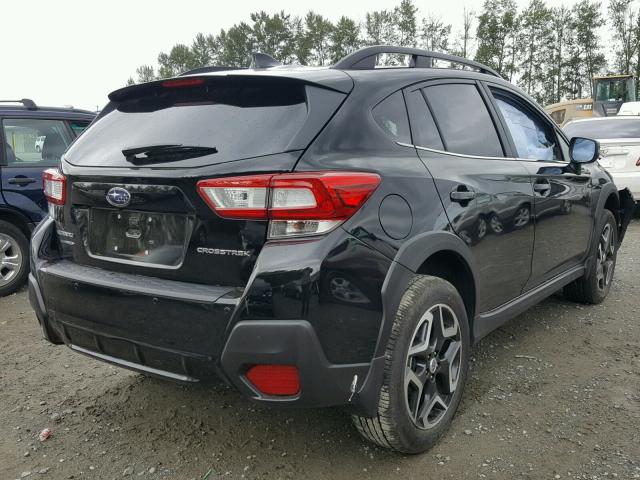 JF2GTAMC0JH234112 - 2018 SUBARU CROSSTREK BLACK photo 4