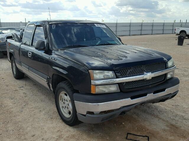 2GCEC19VX31267706 - 2003 CHEVROLET SILVERADO BLACK photo 1