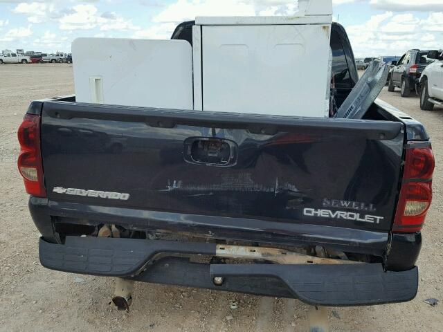 2GCEC19VX31267706 - 2003 CHEVROLET SILVERADO BLACK photo 9