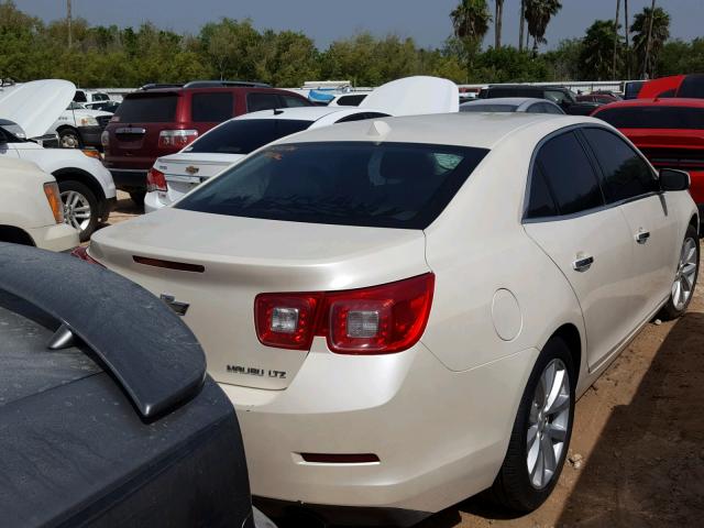 1G11H5SAXDF140150 - 2013 CHEVROLET MALIBU LTZ თეთრი ფოტო 4