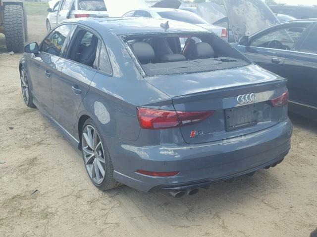 WAUF1GFF7H1037139 - 2017 AUDI S3 PRESTIG GRAY photo 3