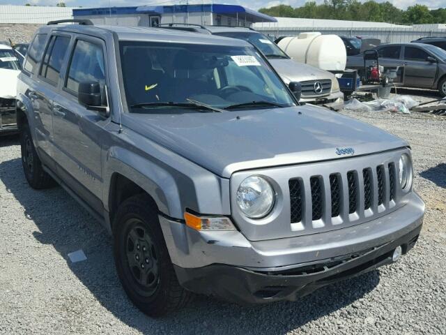 1C4NJPBA7GD656295 - 2016 JEEP PATRIOT SP SILVER photo 1