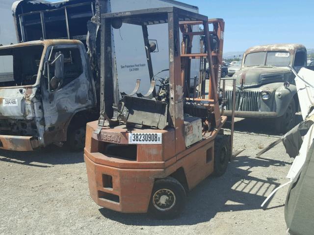 PH01000126 - 2016 NISSAN FORKLIFT ORANGE photo 4