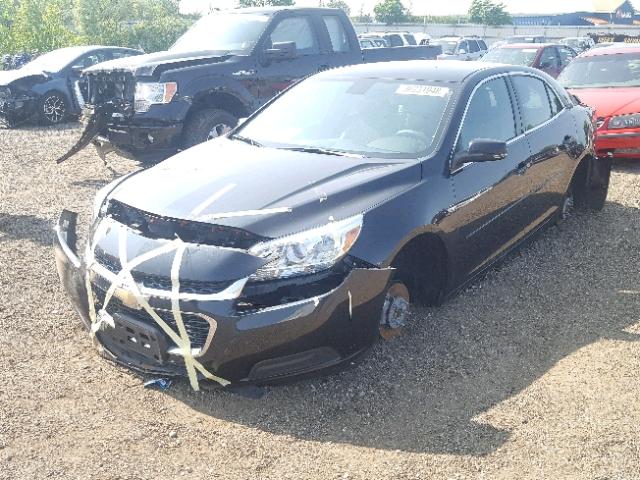 1G11C5SL3FF163398 - 2015 CHEVROLET MALIBU 1LT BLACK photo 2