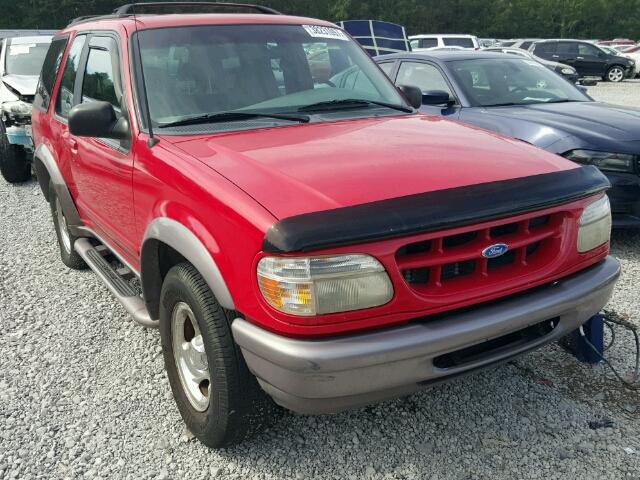 1FMCU24E6VUC53872 - 1997 FORD EXPLORER RED photo 1