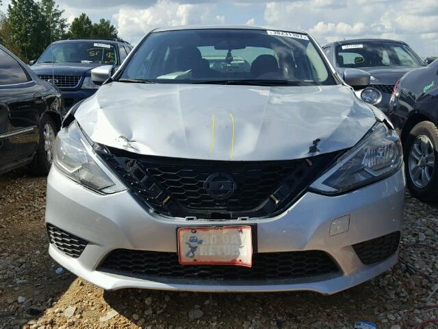 3N1AB7AP4GY260441 - 2016 NISSAN SENTRA S SILVER photo 7