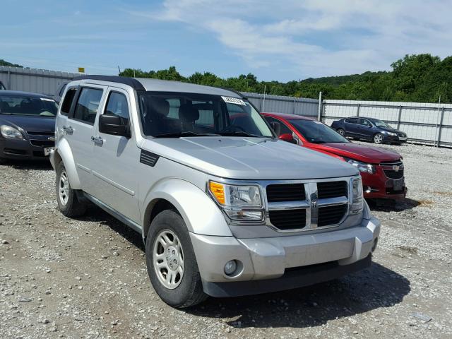 1D4PT2GK5BW586321 - 2011 DODGE NITRO SE SILVER photo 1