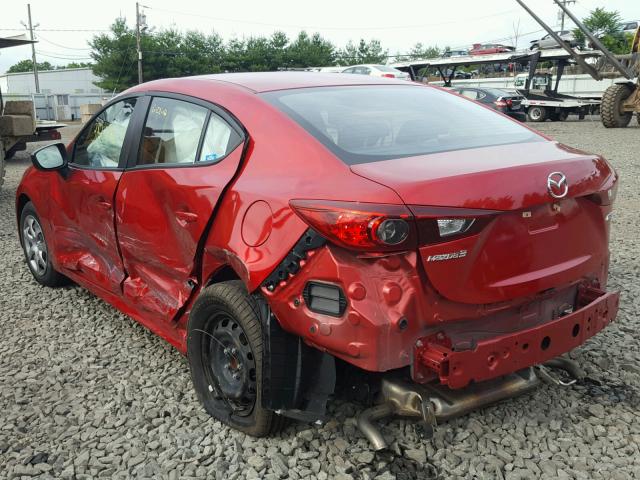 JM1BM1U7XE1143002 - 2014 MAZDA 3 SPORT RED photo 3