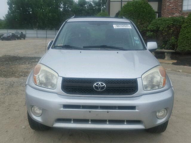 JTEHD20V856025470 - 2005 TOYOTA RAV4 SILVER photo 9