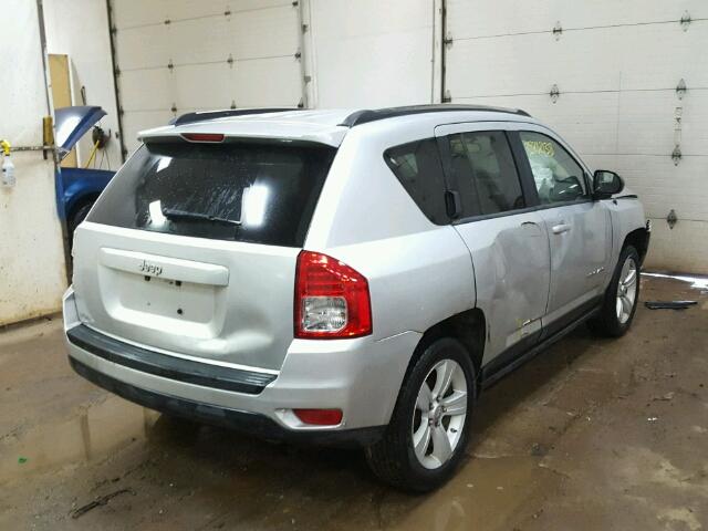 1J4NT1FA1BD261050 - 2011 JEEP COMPASS SP SILVER photo 4