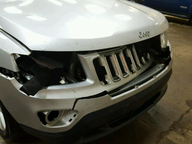 1J4NT1FA1BD261050 - 2011 JEEP COMPASS SP SILVER photo 9