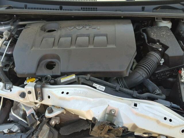 2T1BURHE9FC425541 - 2015 TOYOTA COROLLA L SILVER photo 7