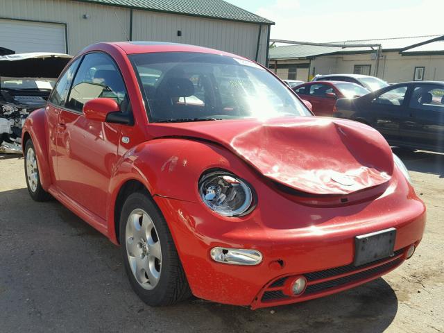 3VWCP21C43M416161 - 2003 VOLKSWAGEN NEW BEETLE წითელი ფოტო 1