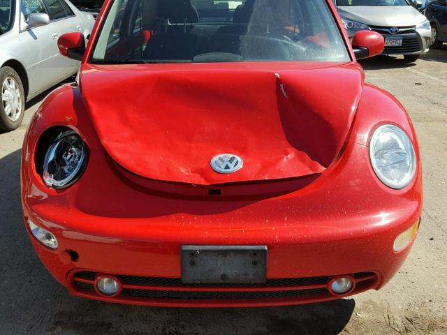 3VWCP21C43M416161 - 2003 VOLKSWAGEN NEW BEETLE წითელი ფოტო 9