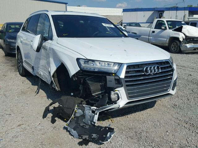 WA1LAAF71HD030112 - 2017 AUDI Q7 PREMIUM WHITE photo 1