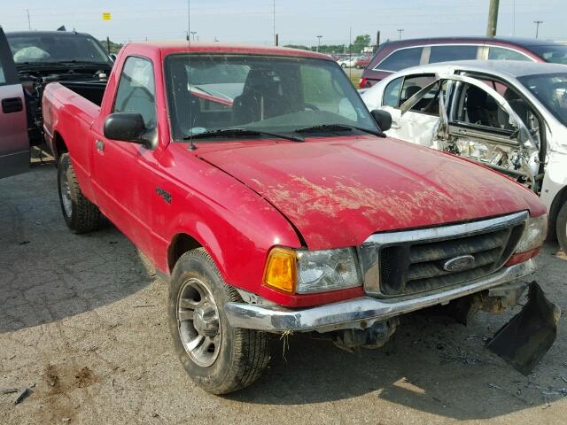 1FTYR10D45PA41134 - 2005 FORD RANGER RED photo 1