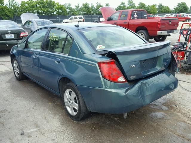 1G8AJ55F37Z205064 - 2007 SATURN ION LEVEL GREEN photo 3