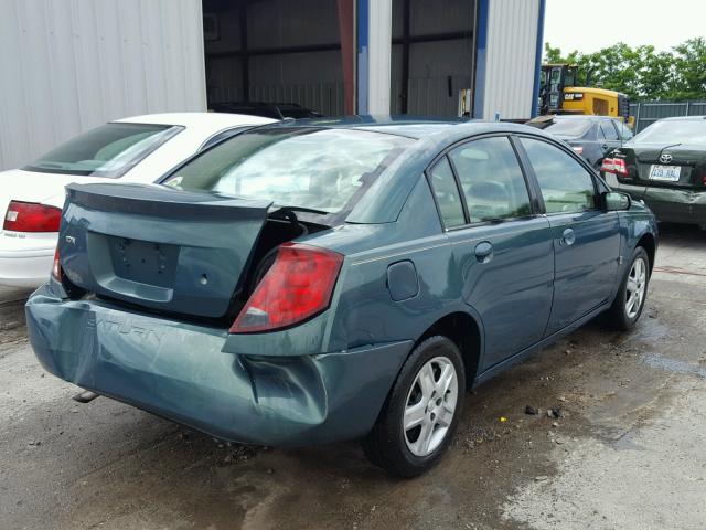 1G8AJ55F37Z205064 - 2007 SATURN ION LEVEL GREEN photo 4