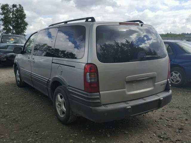 1GMDV23E85D146339 - 2005 PONTIAC MONTANA GRAY photo 3