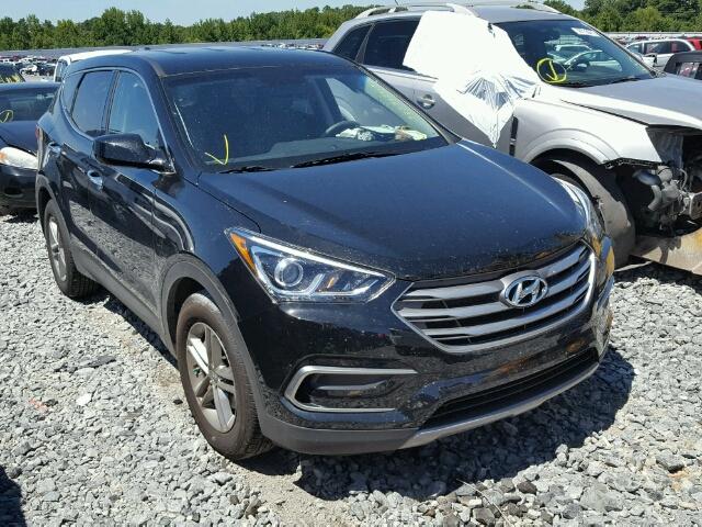 5XYZT3LB4HG404082 - 2017 HYUNDAI SANTA FE S BLACK photo 1