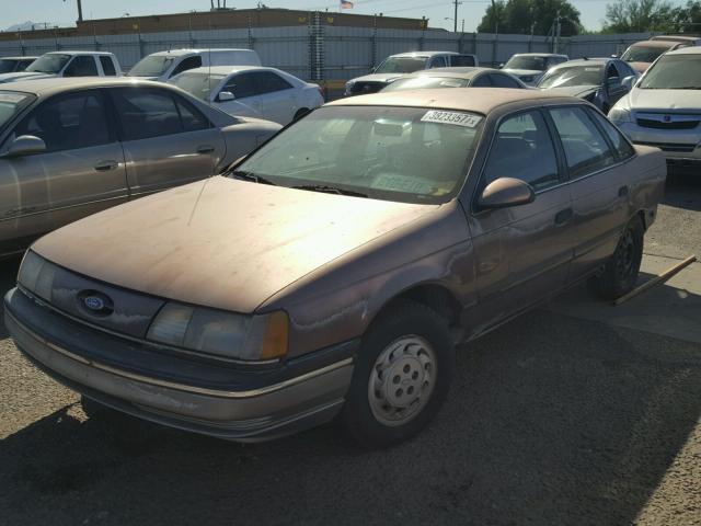 1FABP52UXKG244191 - 1989 FORD TAURUS GL BROWN photo 2