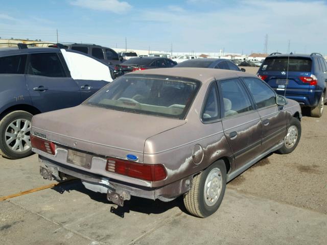 1FABP52UXKG244191 - 1989 FORD TAURUS GL BROWN photo 4