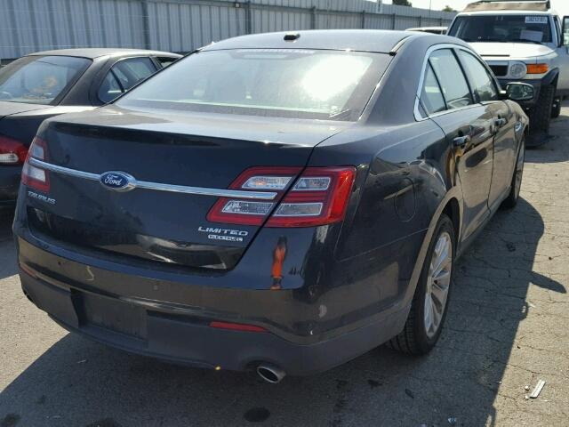 1FAHP2F81EG179595 - 2014 FORD TAURUS BLACK photo 4