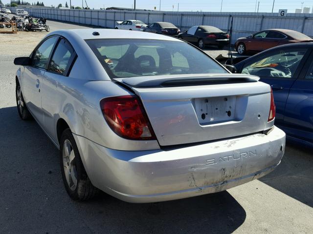 1G8AW15F36Z154349 - 2006 SATURN ION LEVEL SILVER photo 3
