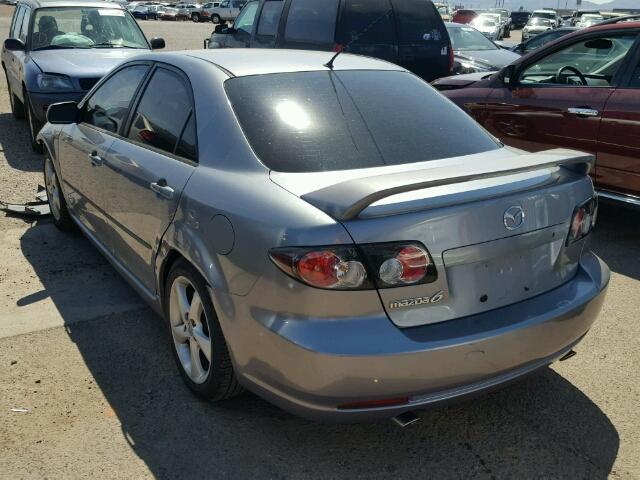 1YVHP80C475M51771 - 2007 MAZDA 6 I GRAY photo 3