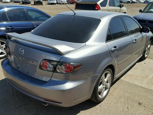 1YVHP80C475M51771 - 2007 MAZDA 6 I GRAY photo 4