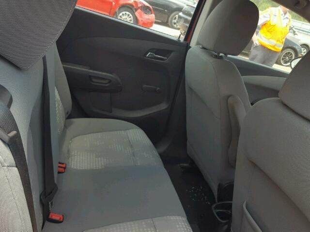 1G1JA5SH9C4123089 - 2012 CHEVROLET SONIC LS 橙色 照片 6