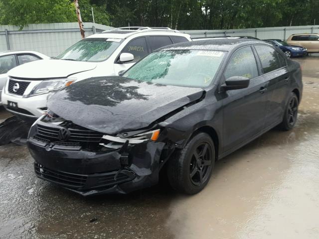 3VW2K7AJ3BM083830 - 2011 VOLKSWAGEN JETTA BASE Սև լուսանկար 2