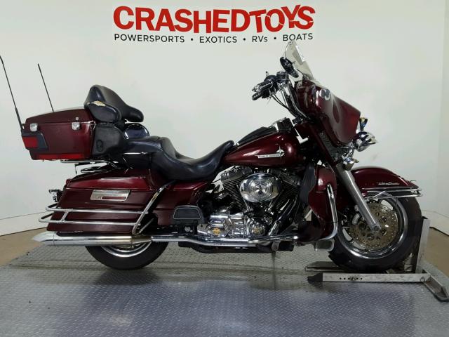 1HD1FCW135Y607800 - 2005 HARLEY-DAVIDSON FLHTCUI MAROON photo 1