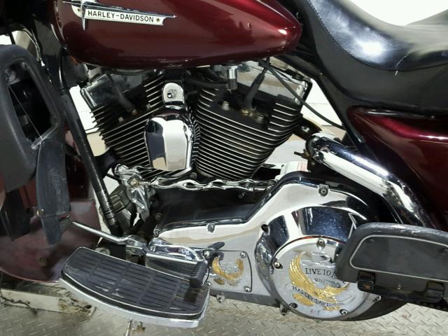 1HD1FCW135Y607800 - 2005 HARLEY-DAVIDSON FLHTCUI MAROON photo 12