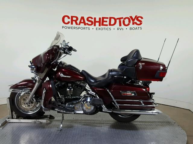 1HD1FCW135Y607800 - 2005 HARLEY-DAVIDSON FLHTCUI MAROON photo 5