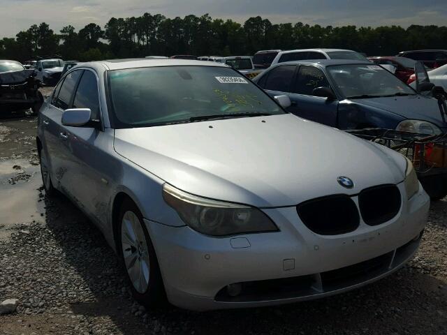 WBANB53557CP08125 - 2007 BMW 550 I SILVER photo 1