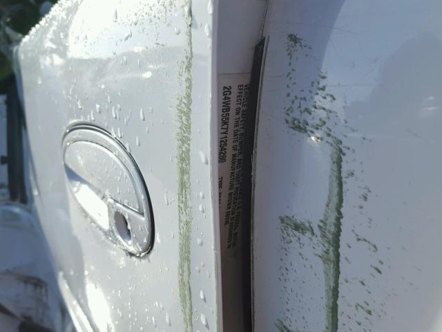 2G4WB55K7Y1254280 - 2000 BUICK REGAL LS WHITE photo 10