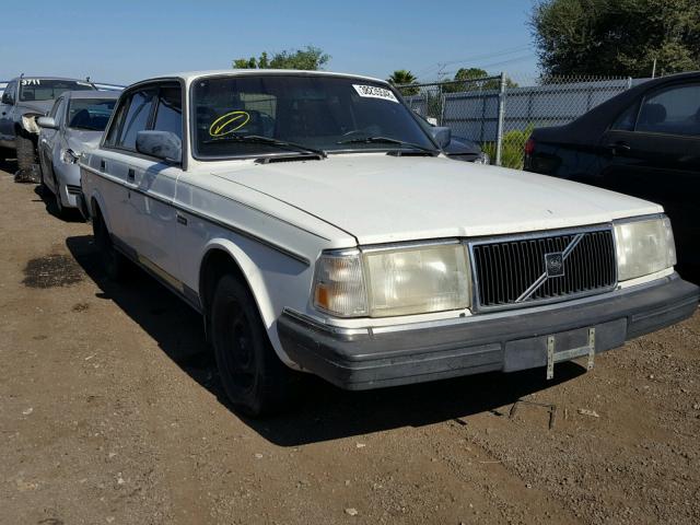 YV1AX8847K1360797 - 1989 VOLVO 244 DL WHITE photo 1