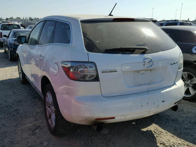 JM3ER293270123367 - 2007 MAZDA CX-7 WHITE photo 3