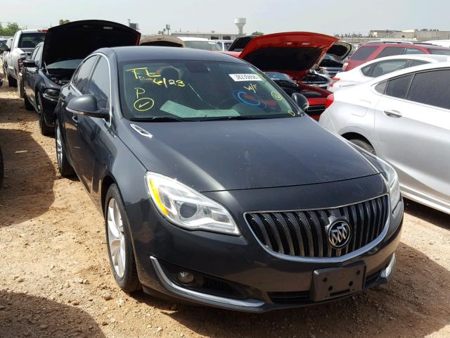 2G4GN5EX0F9253008 - 2015 BUICK REGAL PREM GRAY photo 1