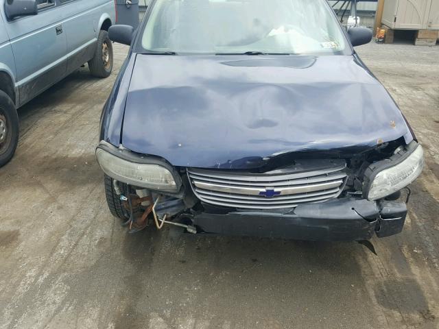 1G1ND52J516224045 - 2001 CHEVROLET MALIBU BLUE photo 9