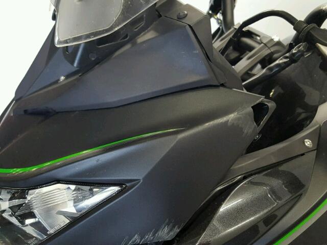 JKALEEF14HDA16067 - 2017 KAWASAKI LE650 F BLACK photo 9