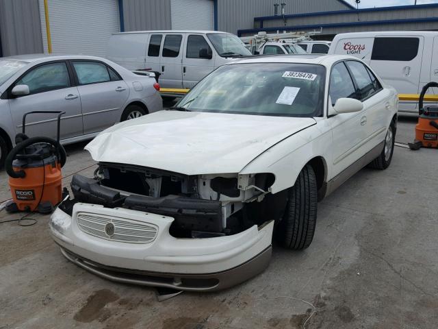 2G4WF551531268909 - 2003 BUICK REGAL GS WHITE photo 2