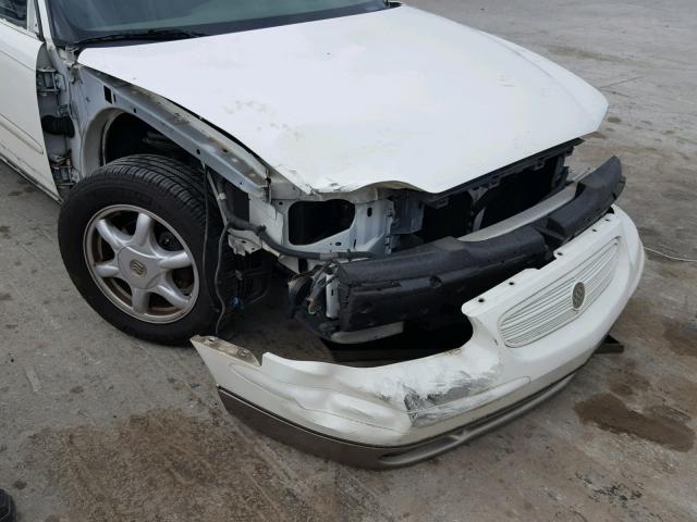 2G4WF551531268909 - 2003 BUICK REGAL GS WHITE photo 9