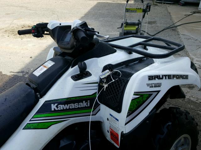 JKAVFDG14GB510127 - 2016 KAWASAKI KVF750 G WHITE photo 5