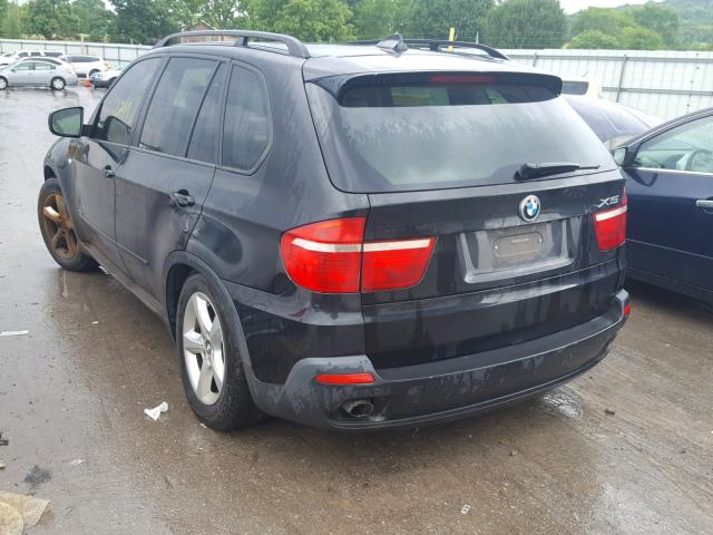 5UXFE43528L007549 - 2008 BMW X5 3.0I BLACK photo 3