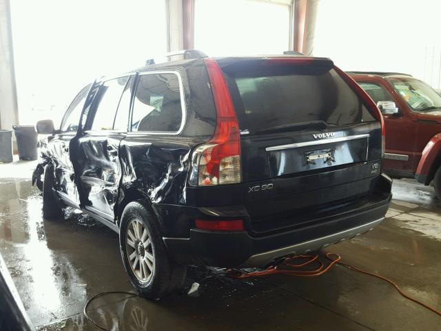 YV4CZ852471331421 - 2007 VOLVO XC90 V8 BLACK photo 3