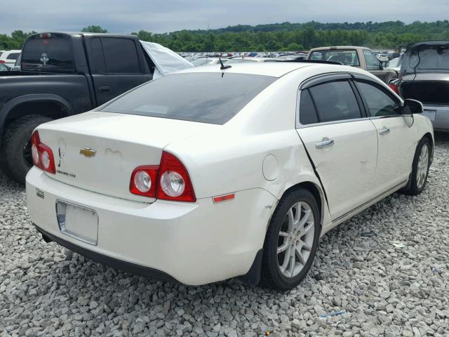 1G1ZE5E19BF329618 - 2011 CHEVROLET MALIBU LTZ 白色 照片 4